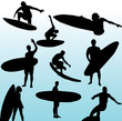 surfing vector