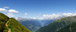Wanderweg in Südtriol - Panorama