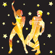 Dancing couple.
