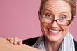 Fun businesswoman