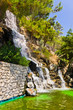 Waterfall in Loutraki, Greece