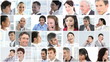 Vidéo : advertisement representing business people portrait advertisement representing business people portrait