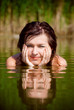 beautiful girls in water