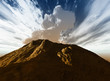 Volcanic crater