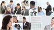 Video: montage of business people portraits montage of business people portraits