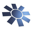 Solar sunflower