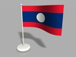 Bandiera Laos 1 Bandiera Laos 1