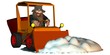 Illustration: ganze Kerle im Winterdienst ganze Kerle im Winterdienst
