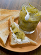 Toast with ricotta