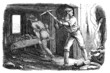 Photo: Working in a mine Working in a mine