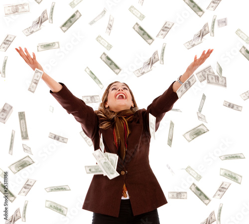 Photo: Money rain Money rain