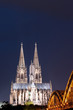 Kölner Dom bei Nacht - cologne cathedral