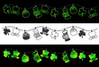 St. Particks Day Lichterkette (mit Clippfad) St. Particks Day Lichterkette (mit Clippfad)