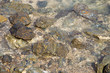 Colourful rocks in clear sea water Colourful rocks in clear sea water