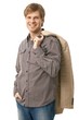 Portrait of casual young man