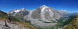 MTB con il Monte Bianco