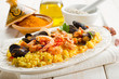 fish paella - paella di pesce fish paella - paella di pesce