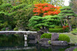 Herbstlicher Park, Schloss Himeiji, Japan Herbstlicher Park, Schloss Himeiji, Japan