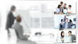 Montage footage showing the concept of teamwork in Business