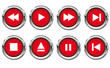 Red Player Button
