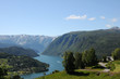 View over Hardangerfjord, Norway