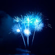 Colorful fireworks