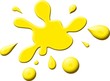 Yellow Paint Splodge