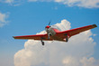 eimotoriges Propellerflugzeug