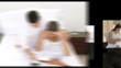 montage representing depressed couples