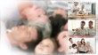 videos showing families with blurred background