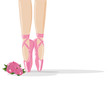 Vector: ballet shoes ballet shoes
