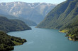 View over Hardangerfjord, Norway