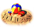 summer holidays poster