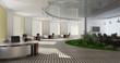 Modern interior of office Modern interior of office