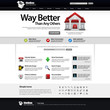 Web Design Template Element 14 (Bright Theme) Vector