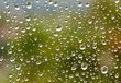 Waterdrops on window.