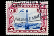 Beacon on Rocky Mountain Airmail Stamp Beacon on Rocky Mountain Airmail Stamp