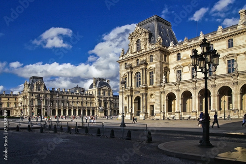 Photo: Louvre museum in Paris Louvre museum in Paris