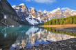 Moraine Lake Shore Sunrise Moraine Lake Shore Sunrise