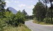 Photo: Route en moyenne montagne Route en moyenne montagne