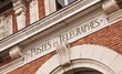 Postes et télégraphes, enseigne ancienne