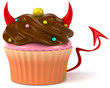 Cupcake diabolique
