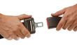 hands button