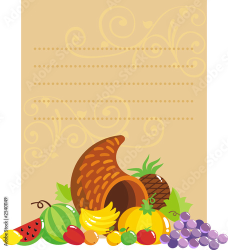 Vector: fruit and vegetables fruit and vegetables