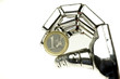 Foto: Roboterhand mit Euromünze Roboterhand mit Euromünze