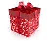 Mystery gift and surprises concept
