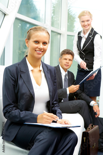 Pretty businesswoman