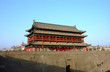 Xi'an city wall in china Xi'an city wall in china