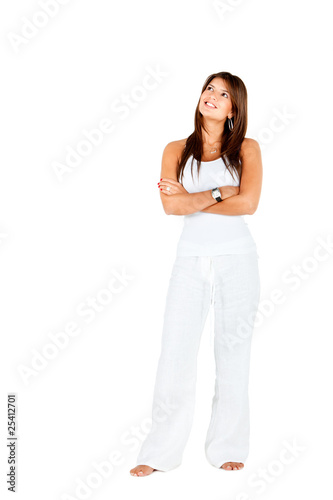 Thoughtful woman Thoughtful woman