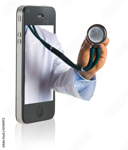 Foto: Doctor on Smart Phone Doctor on Smart Phone